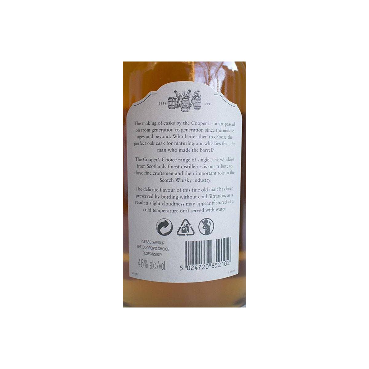 Laphroaig The Cooper's Choice 1994 21 Years Single Malt Whisky 2