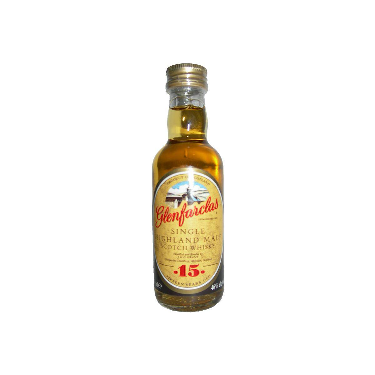 Glenfarclas Miniature 15 Years Single Malt Whisky 2
