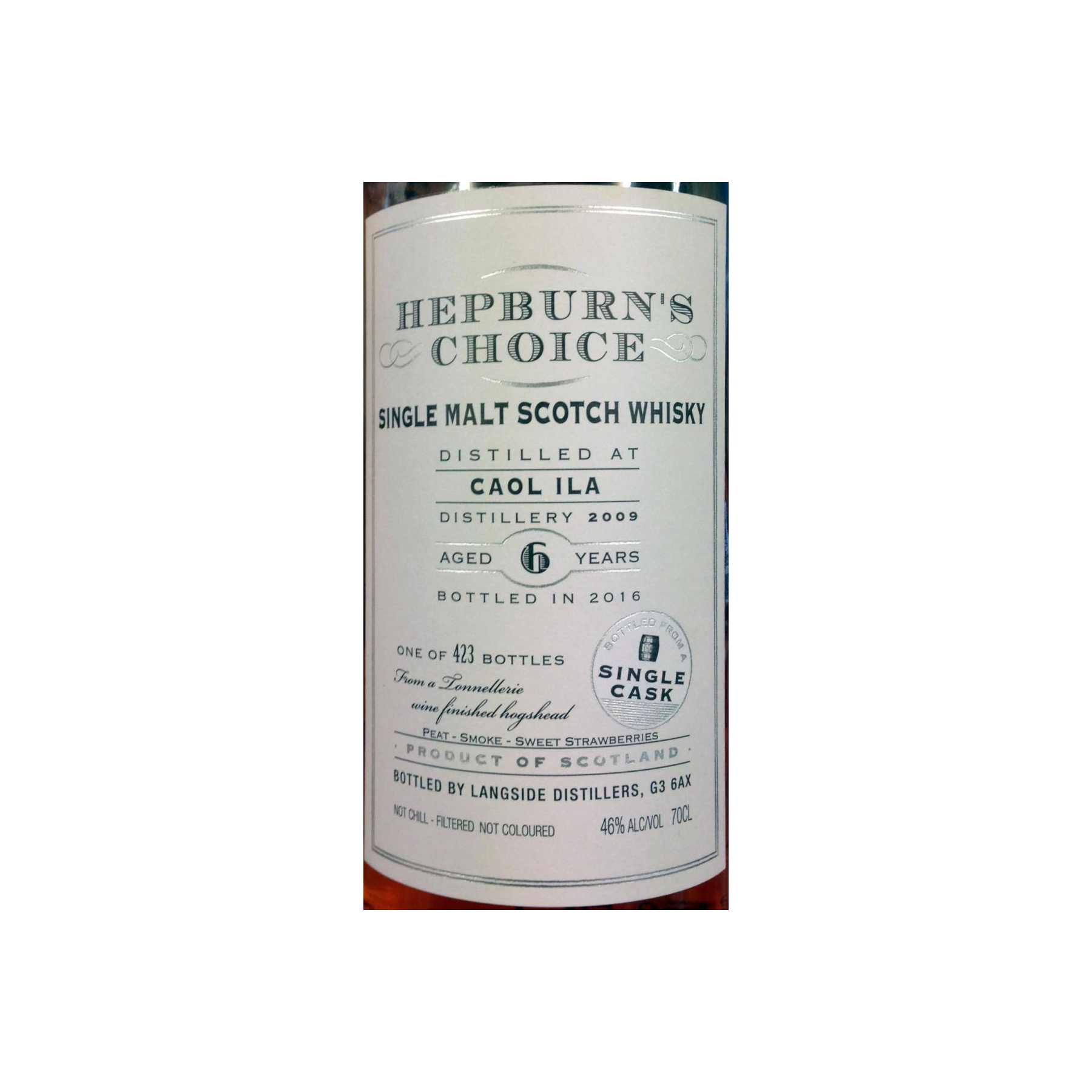 Caol Ila 2009 6 Years Single Malt Whisky