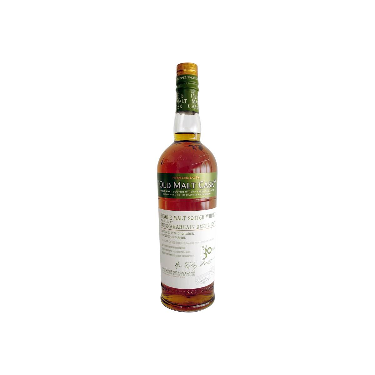 Bunnahabhain Old Malt Cask 1978 30 Years Single Malt Whisky