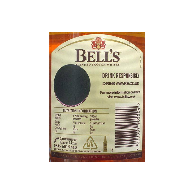 Bell's 08-year-old 3
