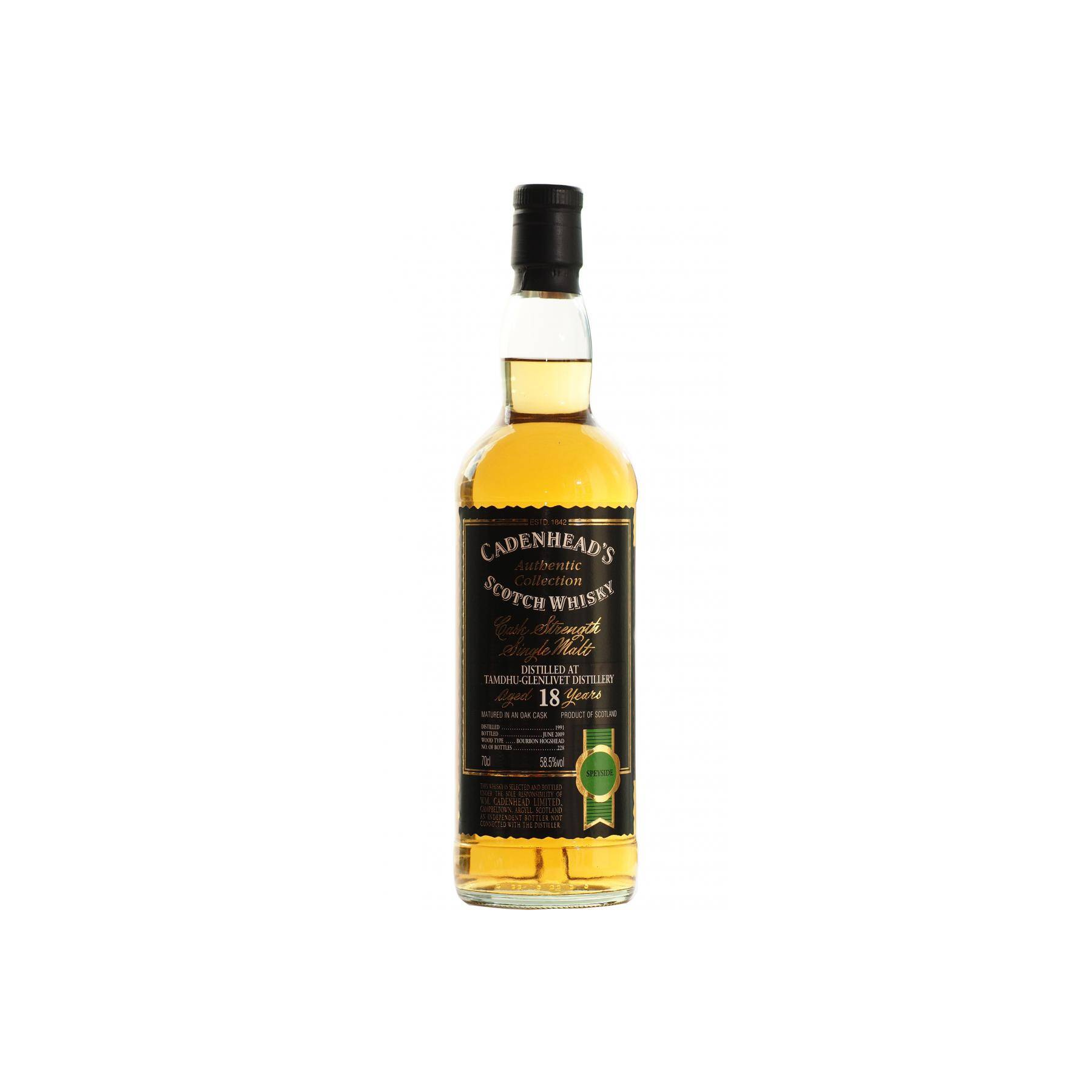 Tamdhu Authentic Collection 1991 18 Years Single Malt Whisky