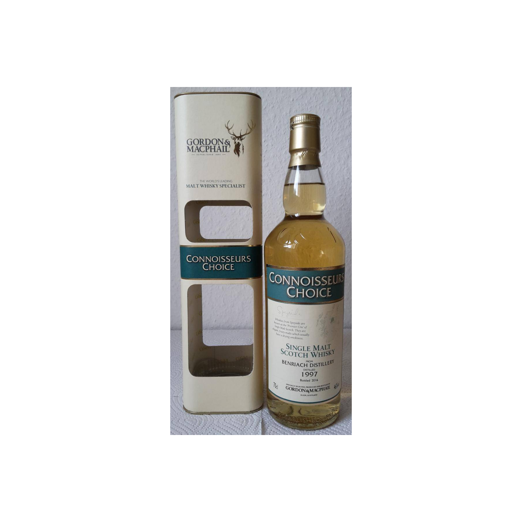 BenRiach Connoisseurs Choice 1997 18 Years Single Malt Whisky 3