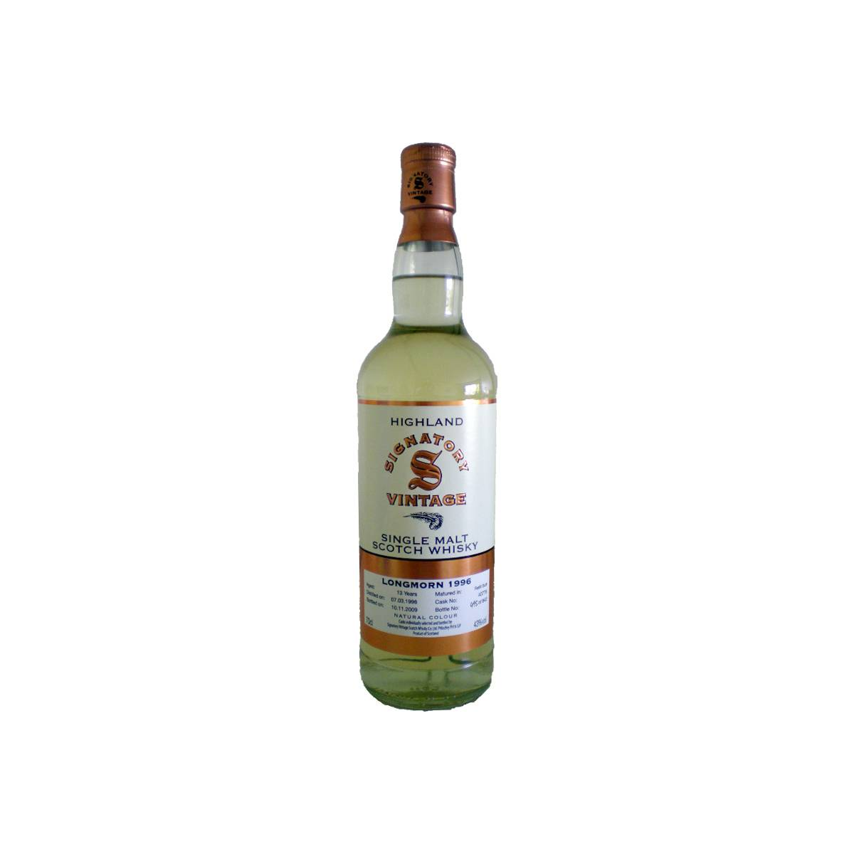 Longmorn Vintage Collection 1996 13 Years Single Malt Whisky