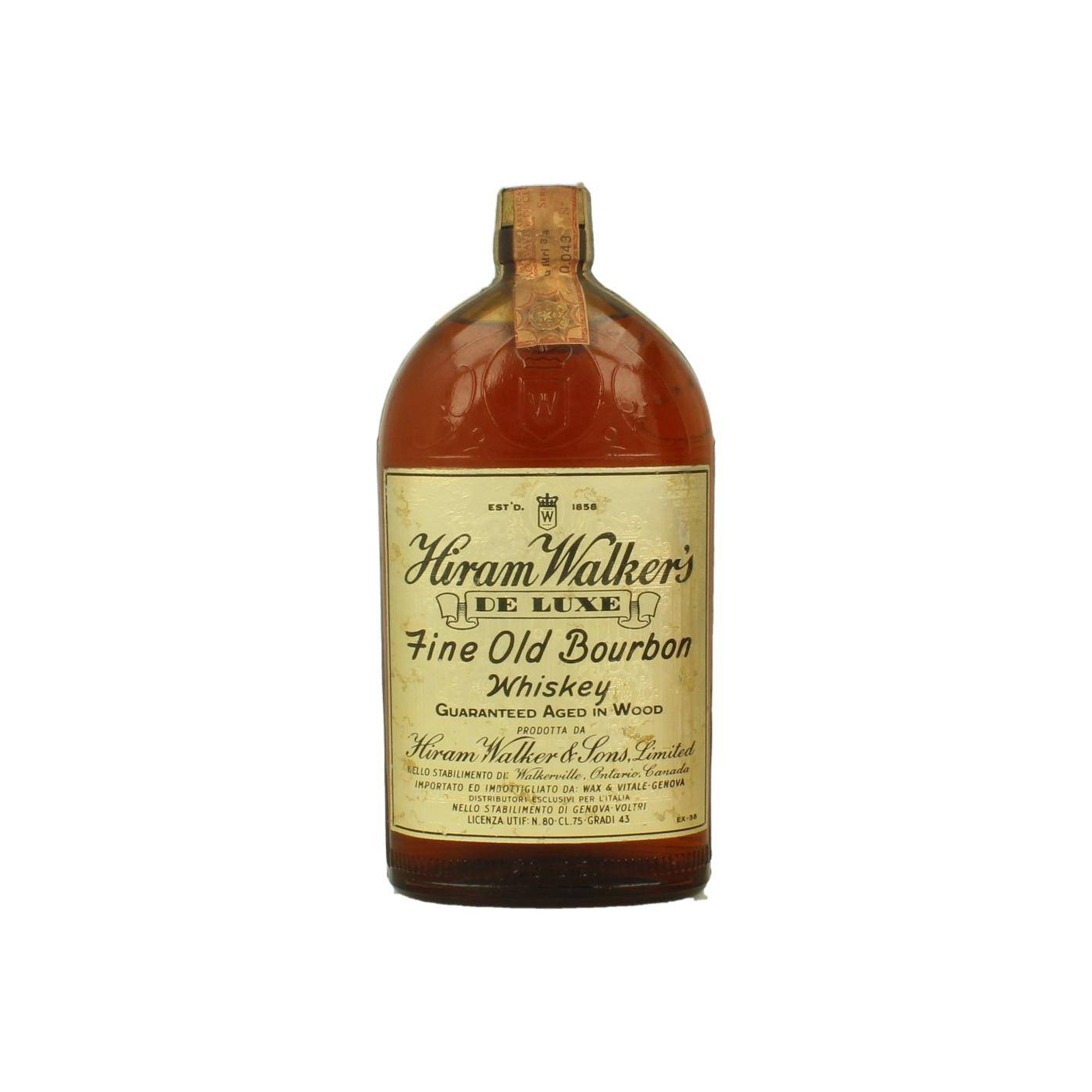 Hiram Walker Hiram Walker's De Luxe