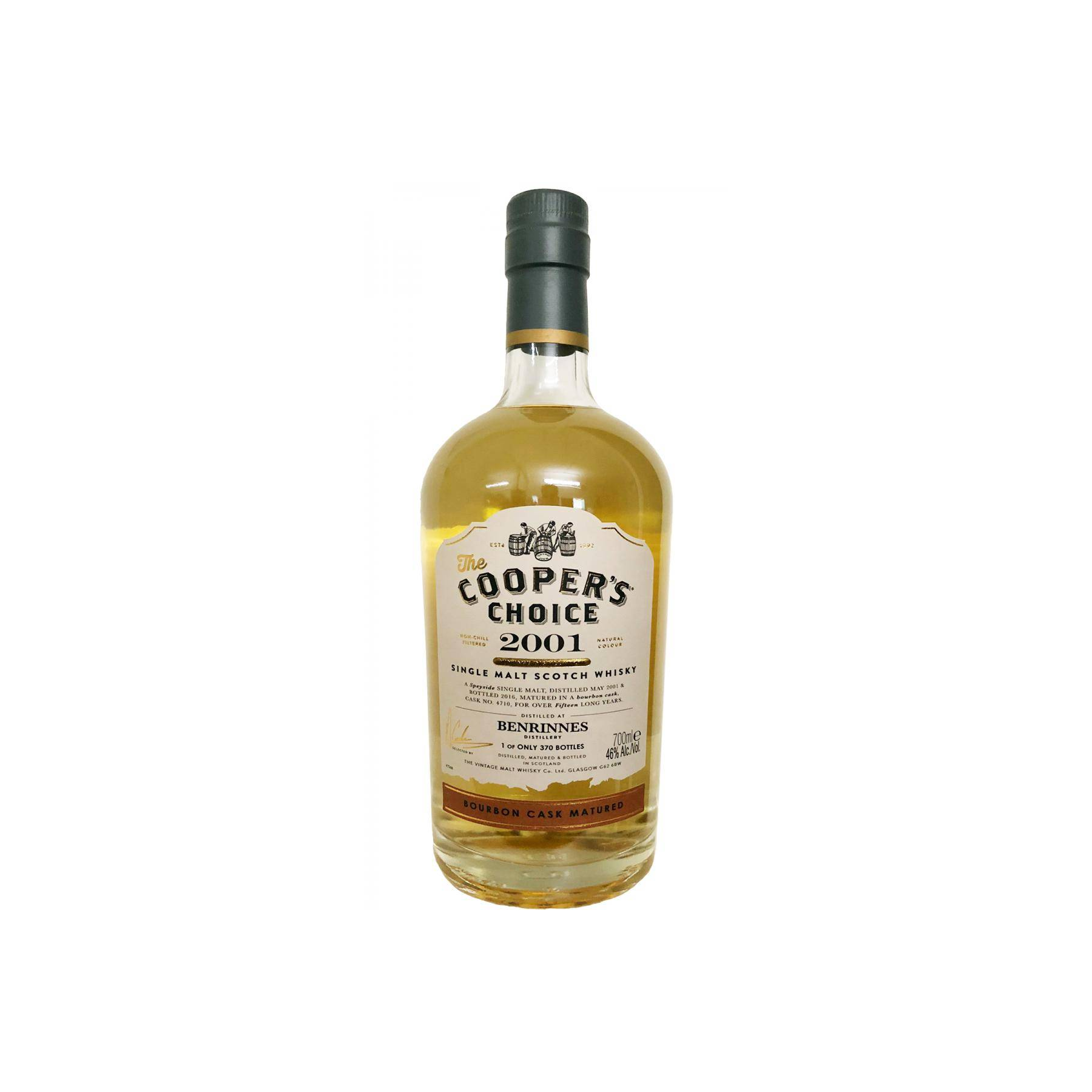 Benrinnes The Cooper's Choice 2001 15 Years Single Malt Whisky