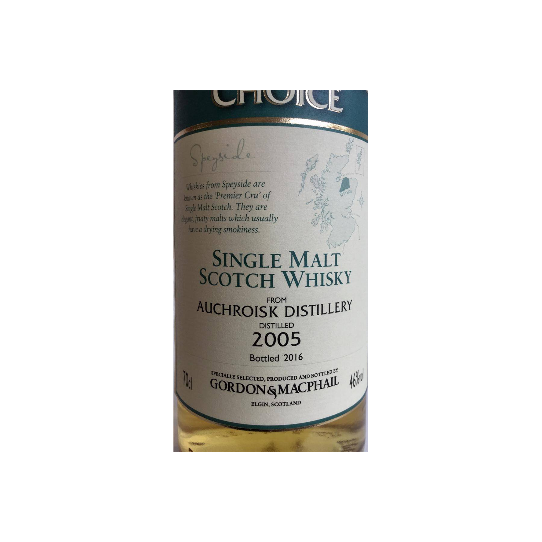 Auchroisk Connoisseurs Choice 2005 11 Years Single Malt Whisky 2