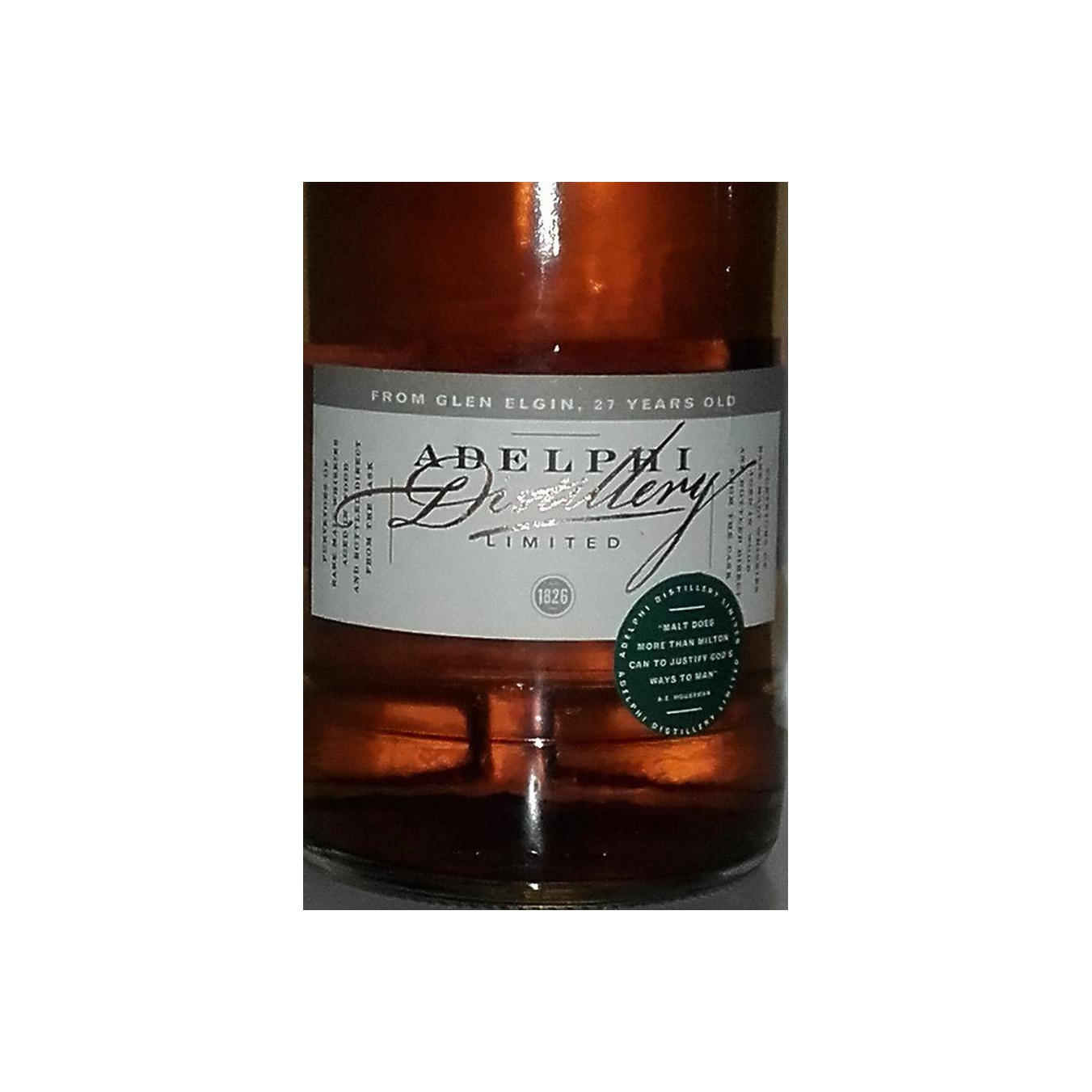 Glen Elgin 1978 27 Years Single Malt Whisky 2