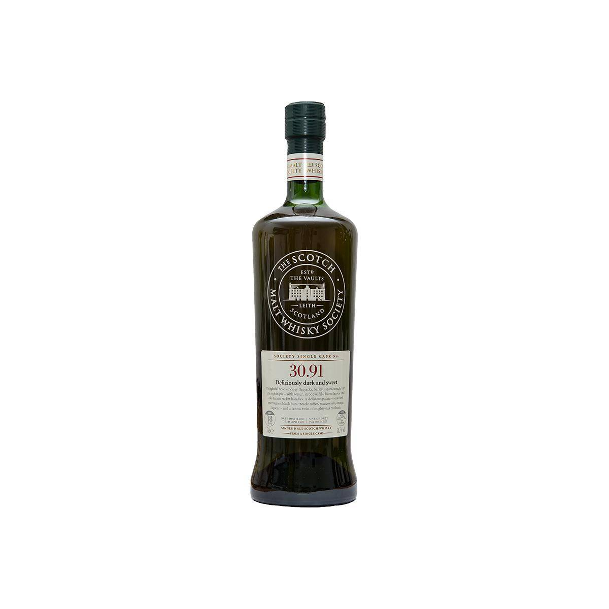 The Scotch Malt Whisky Society 1997 18 Years Single Malt Whisky