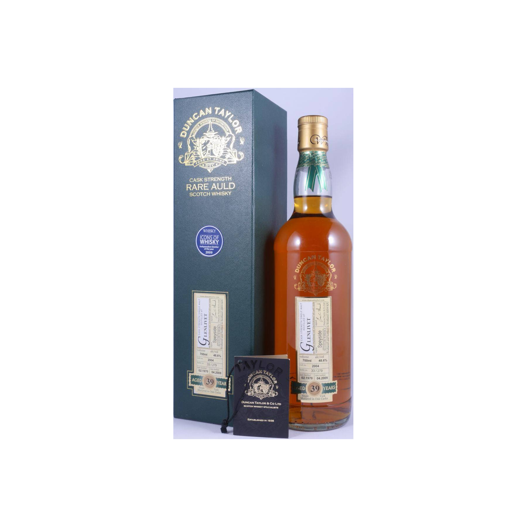 The Glenlivet Rare Auld 1970 39 Years Single Malt Whisky 2