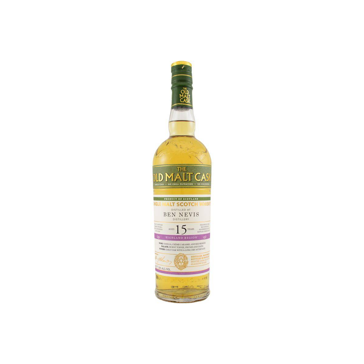 Ben Nevis Old Malt Cask 2001 15 Years Single Malt Whisky