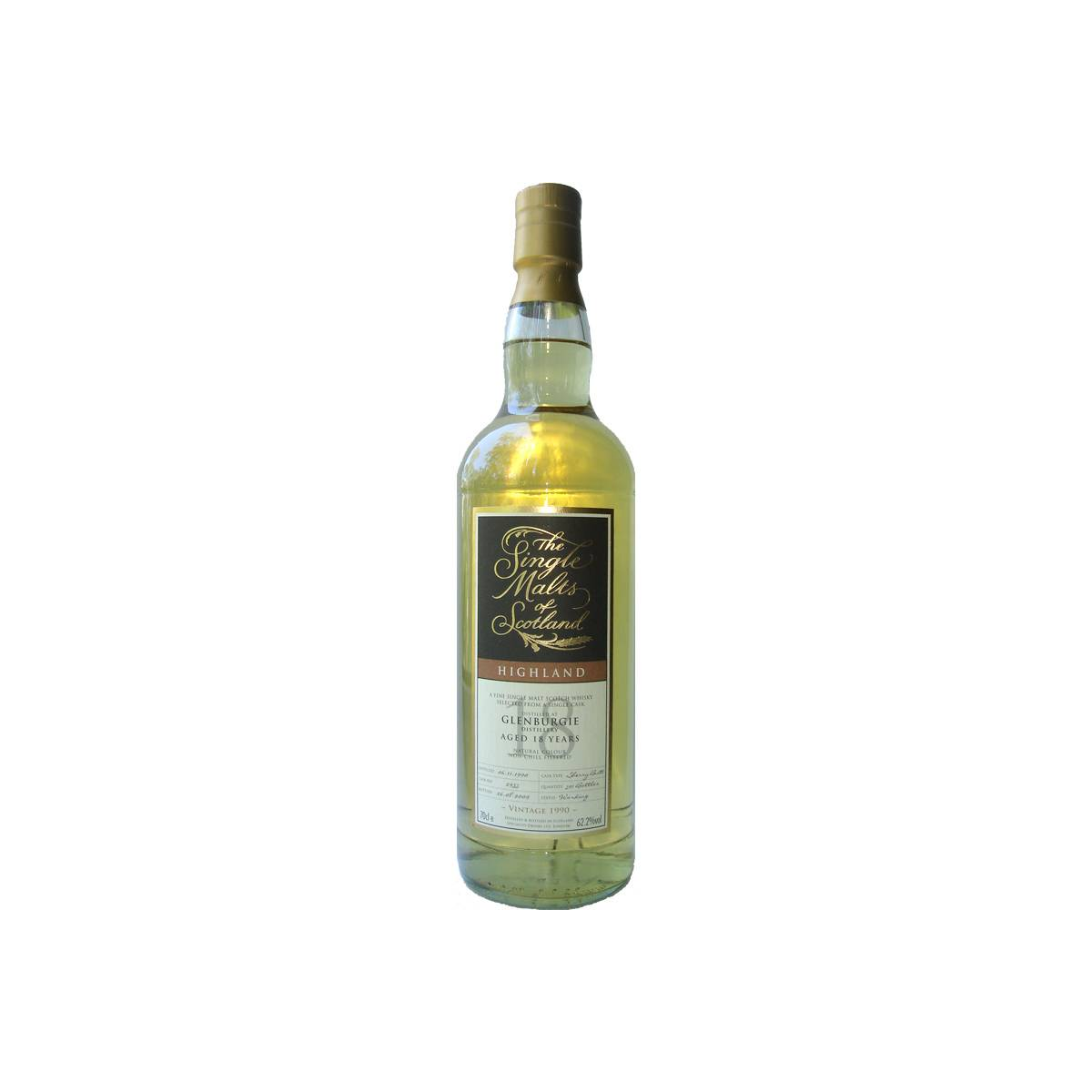 Glenburgie The Single Malts of Scotland 1990 18 Years Single Malt Whisky 2