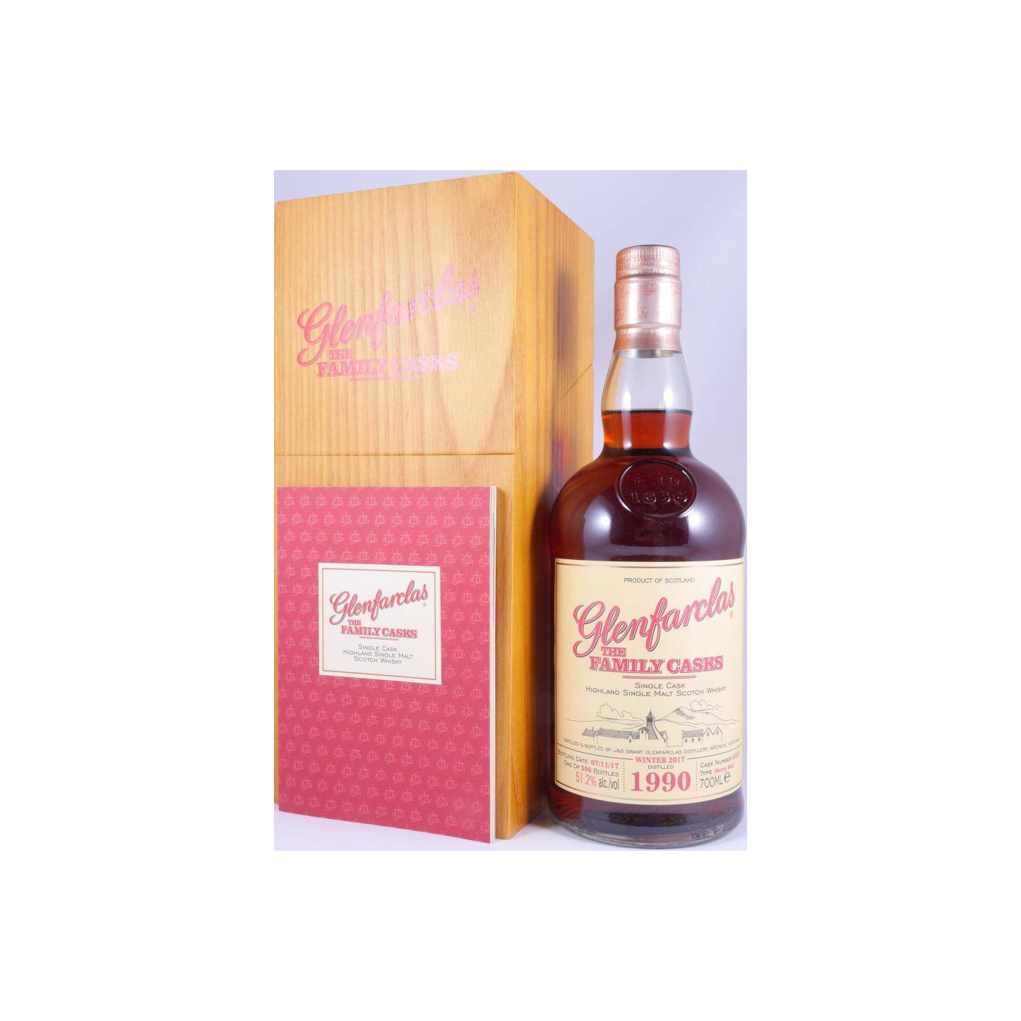 Glenfarclas 1990 27 Years Single Malt Whisky 2