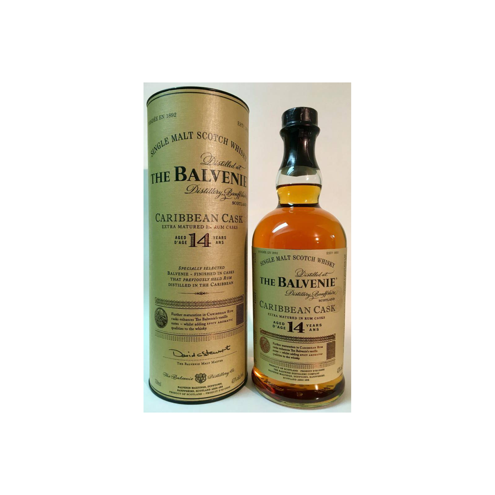 The Balvenie 14 Years Single Malt Whisky 2