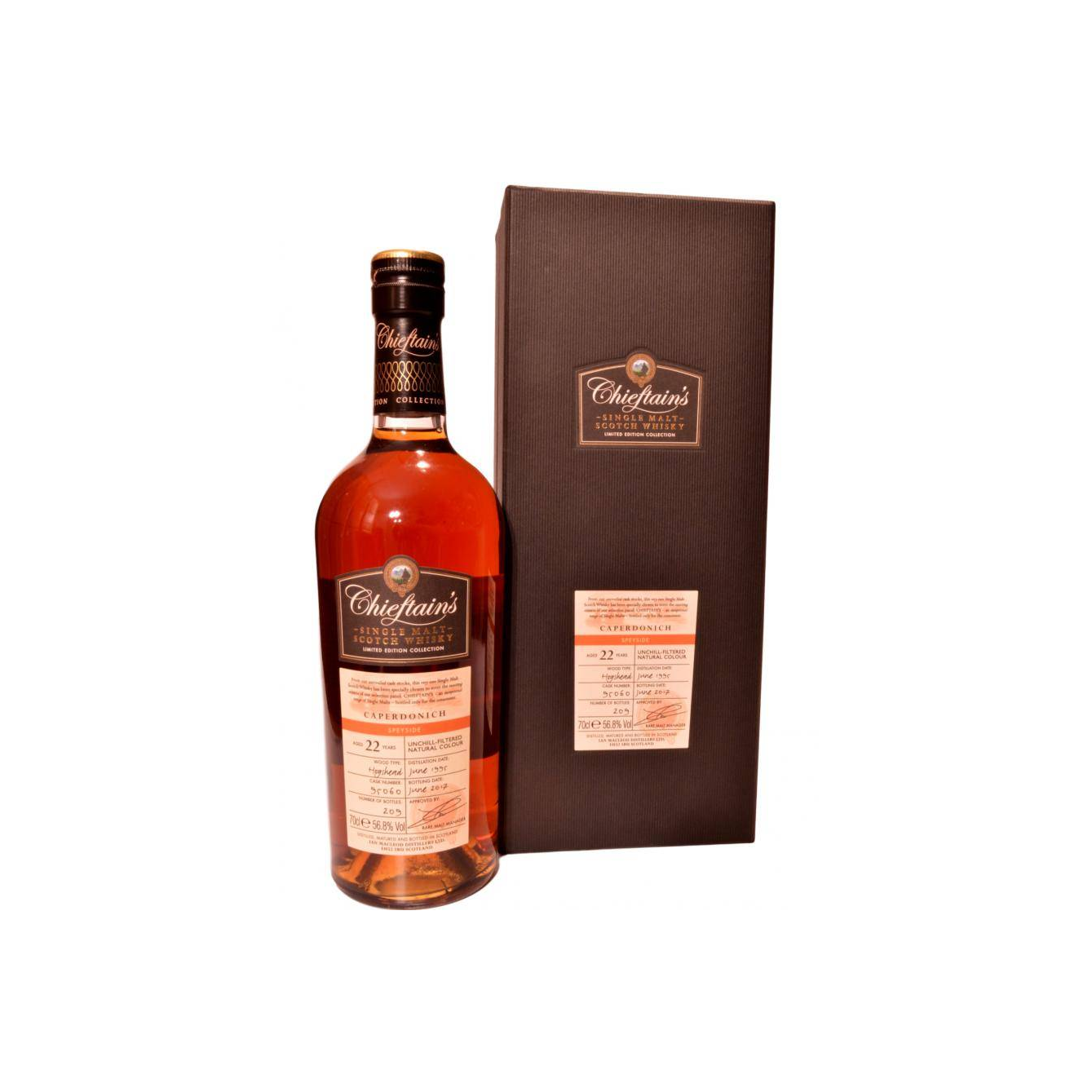 Caperdonich 1995 22 Years Single Malt Whisky 2