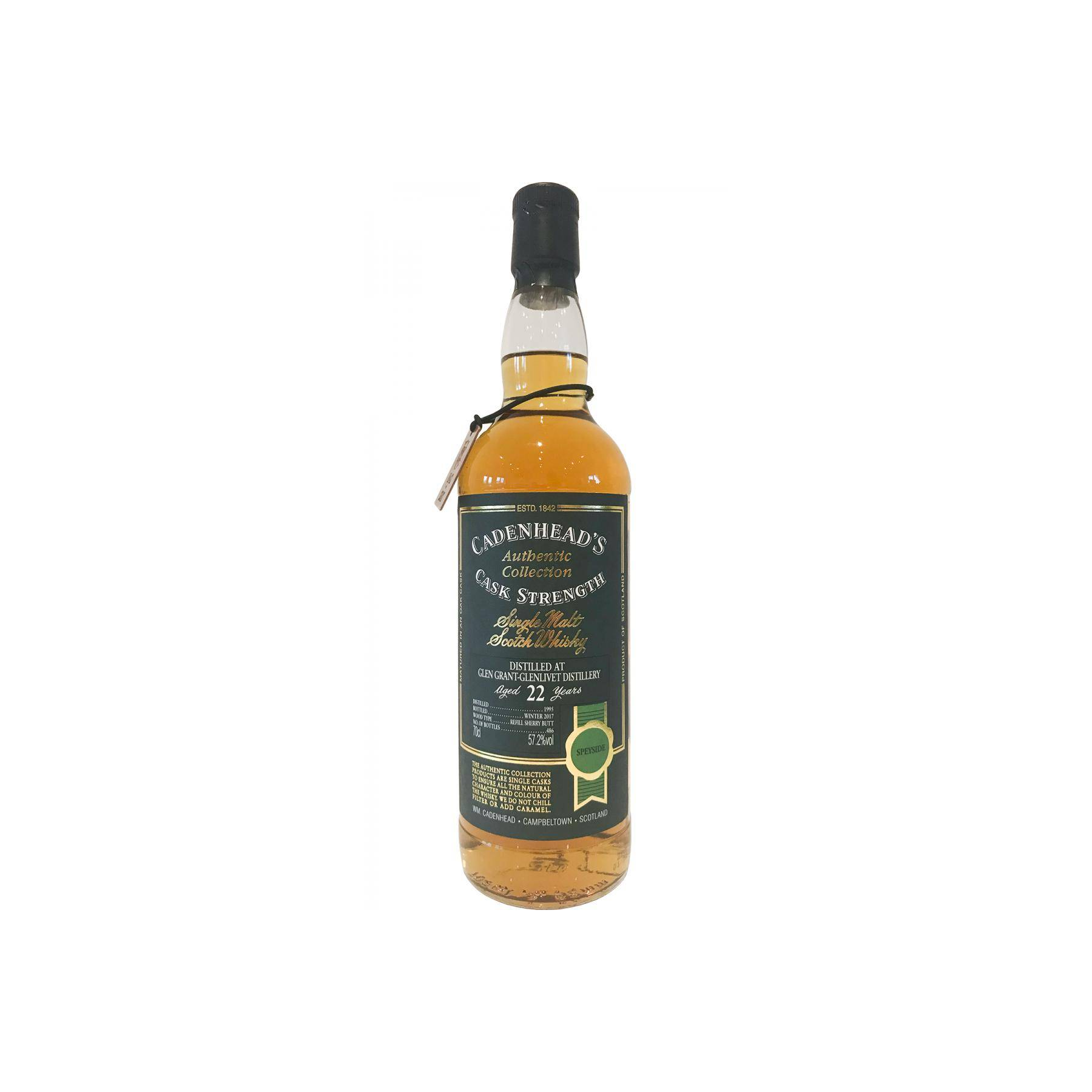 Glen Grant Authentic Collection 1995 22 Years Single Malt Whisky