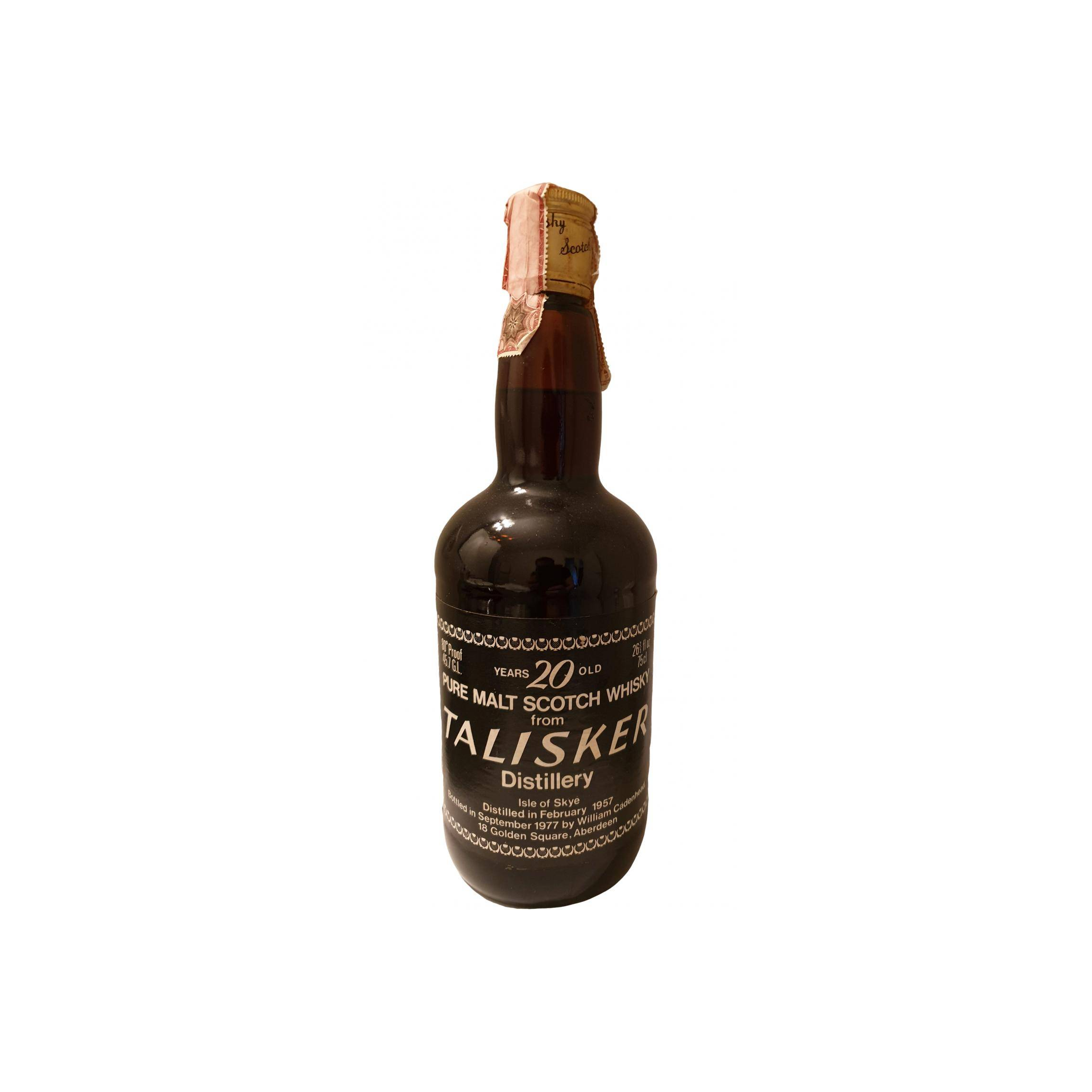 Talisker 1957 20 Years Single Malt Whisky