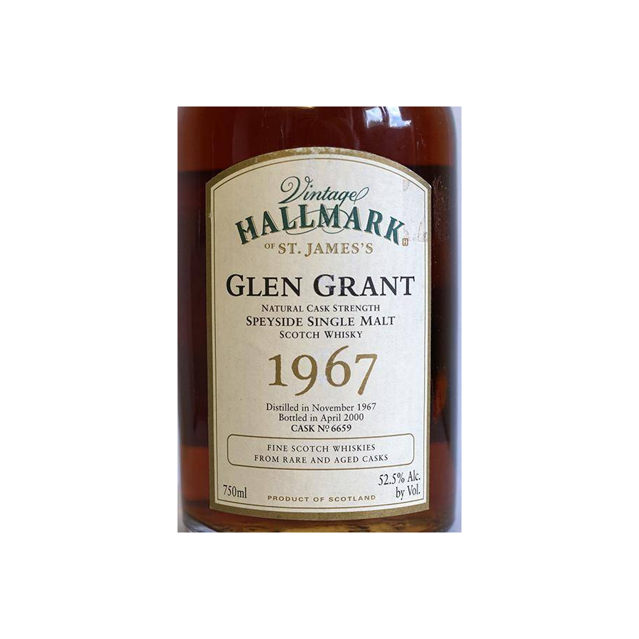Glen Grant 1967 32 Years Single Malt Whisky