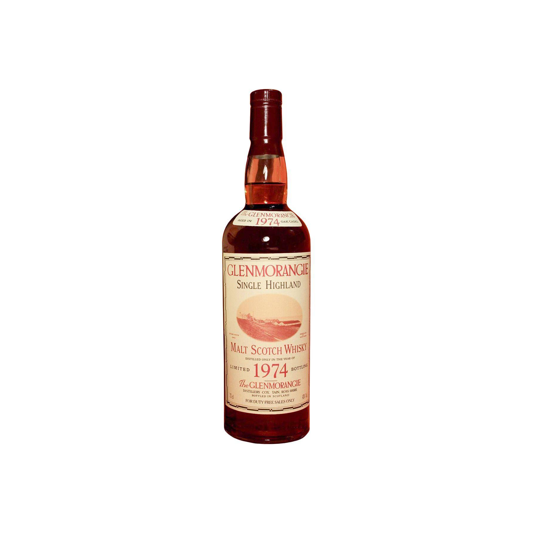 Glenmorangie 1974 26 Years Single Malt Whisky