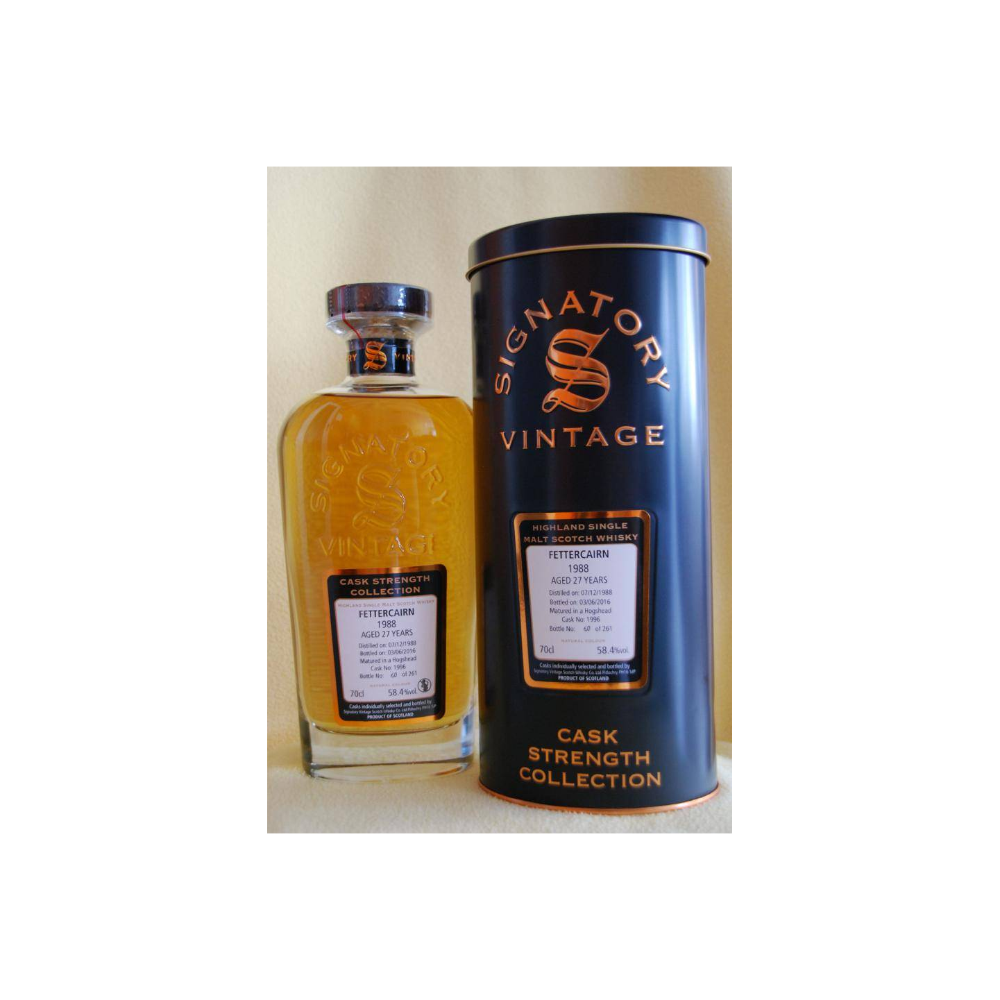 Fettercairn Cask Strength Collection 1988 27 Years Single Malt Whisky 2