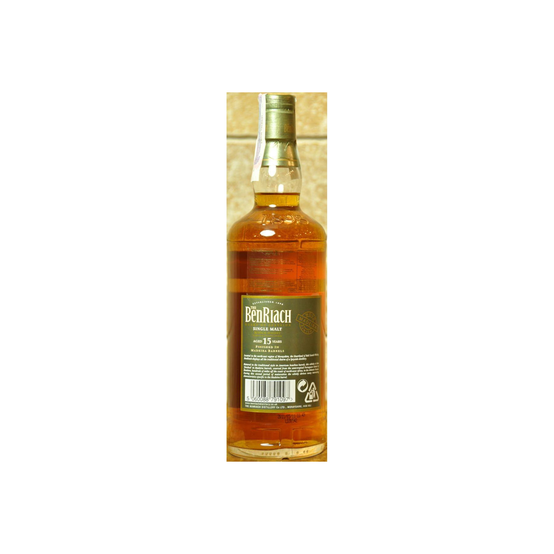 BenRiach 15 Years Single Malt Whisky 2