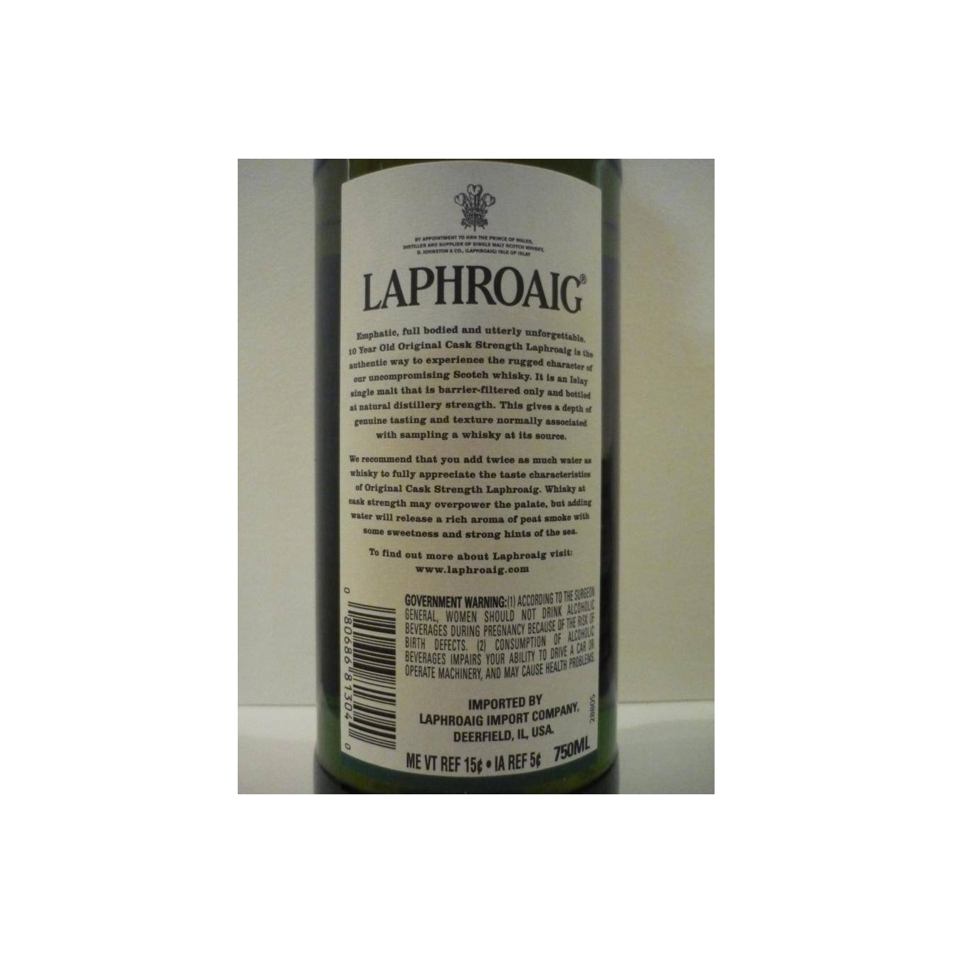 Laphroaig 10 Years Single Malt Whisky 3