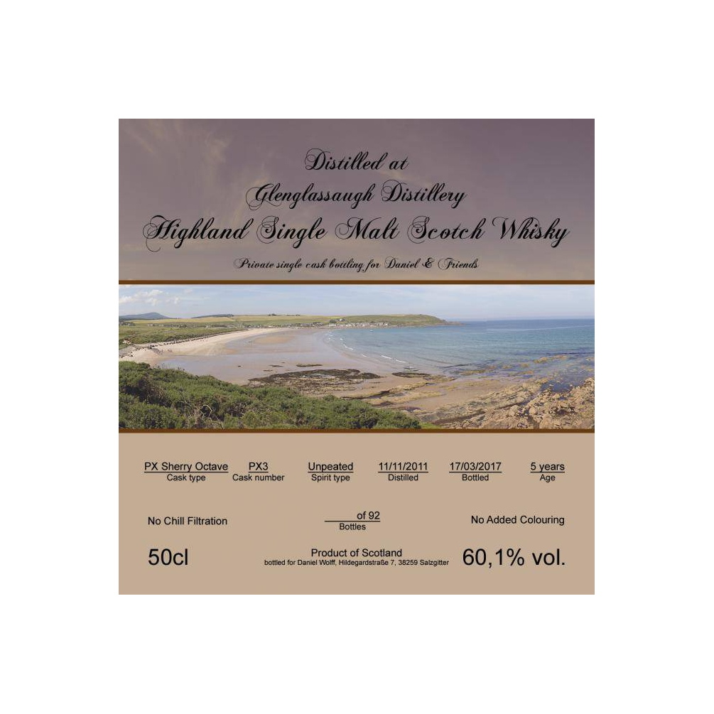 Glenglassaugh 2011 5 Years Single Malt Whisky 3