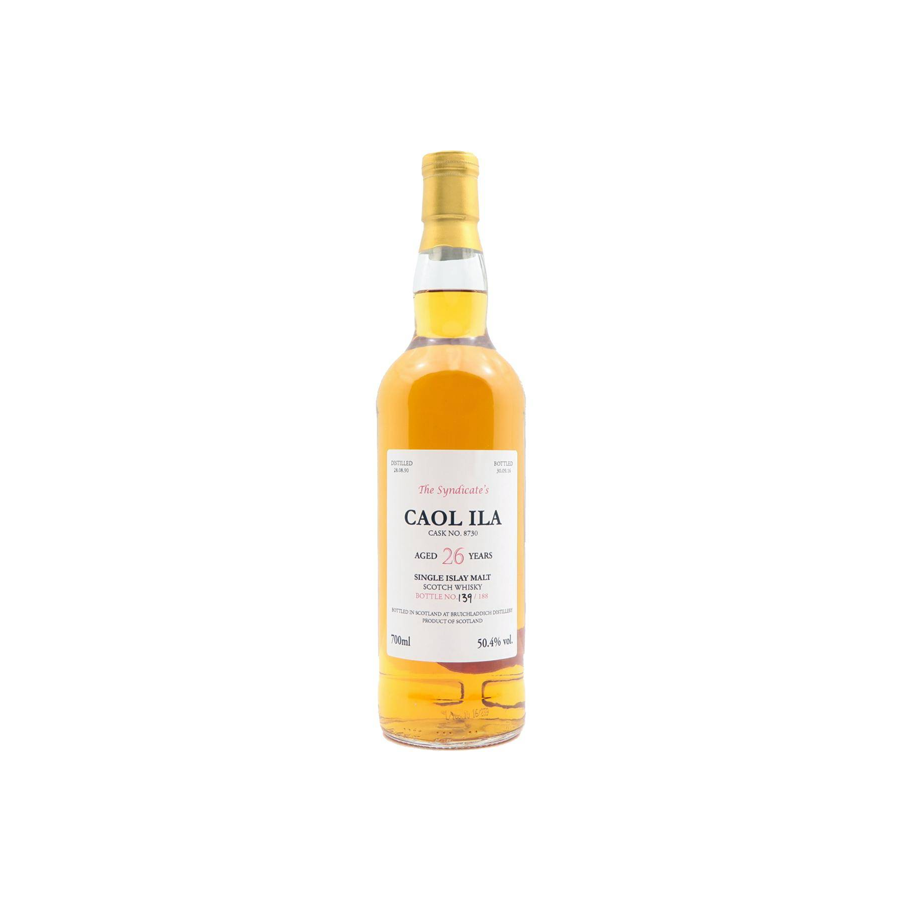 Caol Ila 1990 26 Years Single Malt Whisky