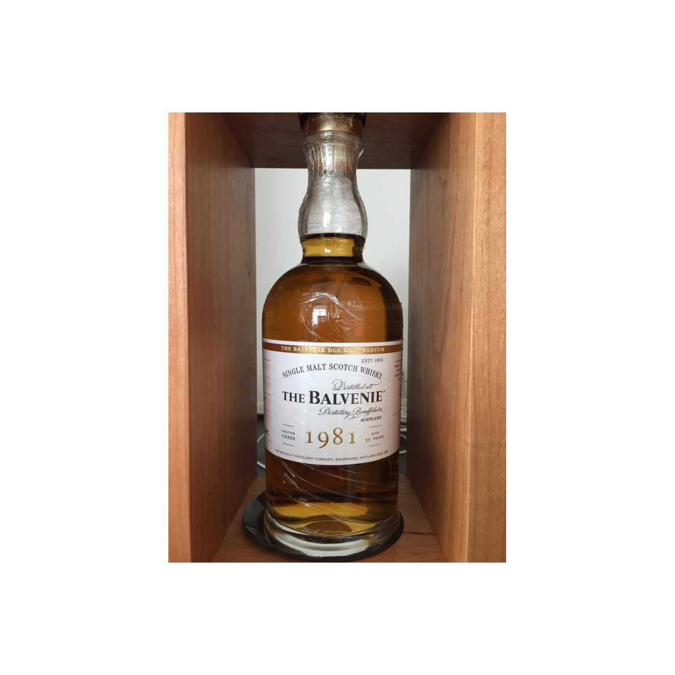 The Balvenie 1981 35 Years Single Malt Whisky 2