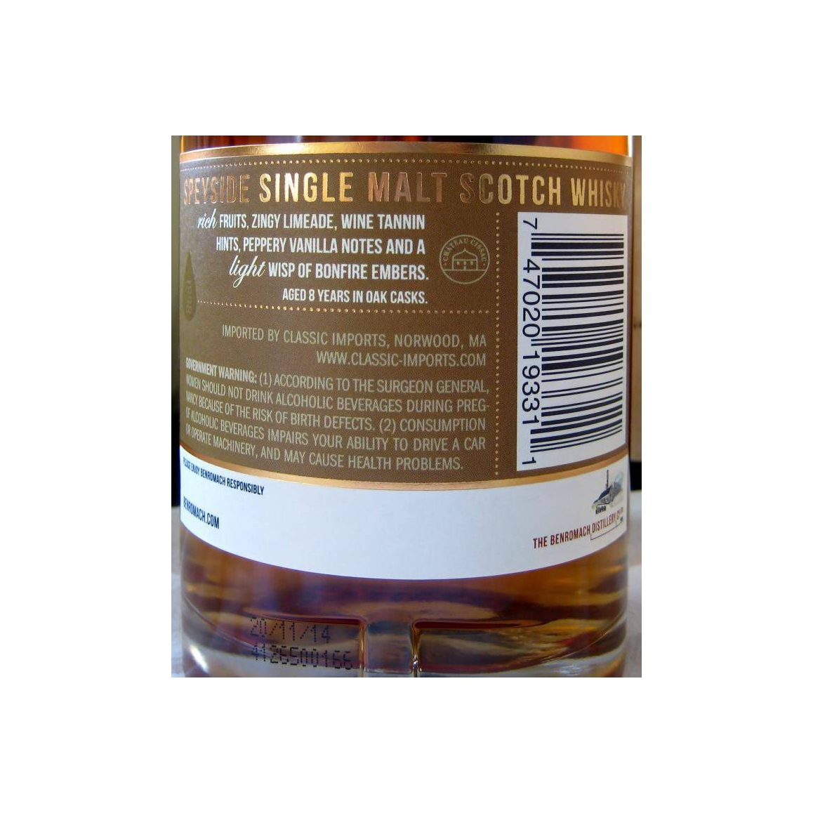 Benromach 2006 8 Years Single Malt Whisky 2