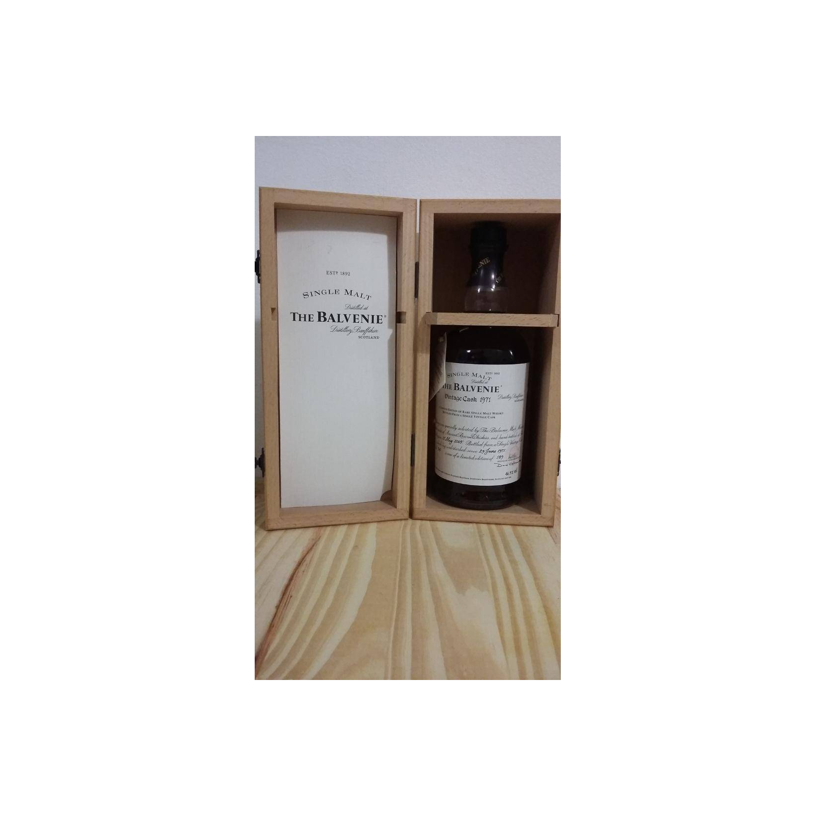 The Balvenie 1971 34 Years Single Malt Whisky 3