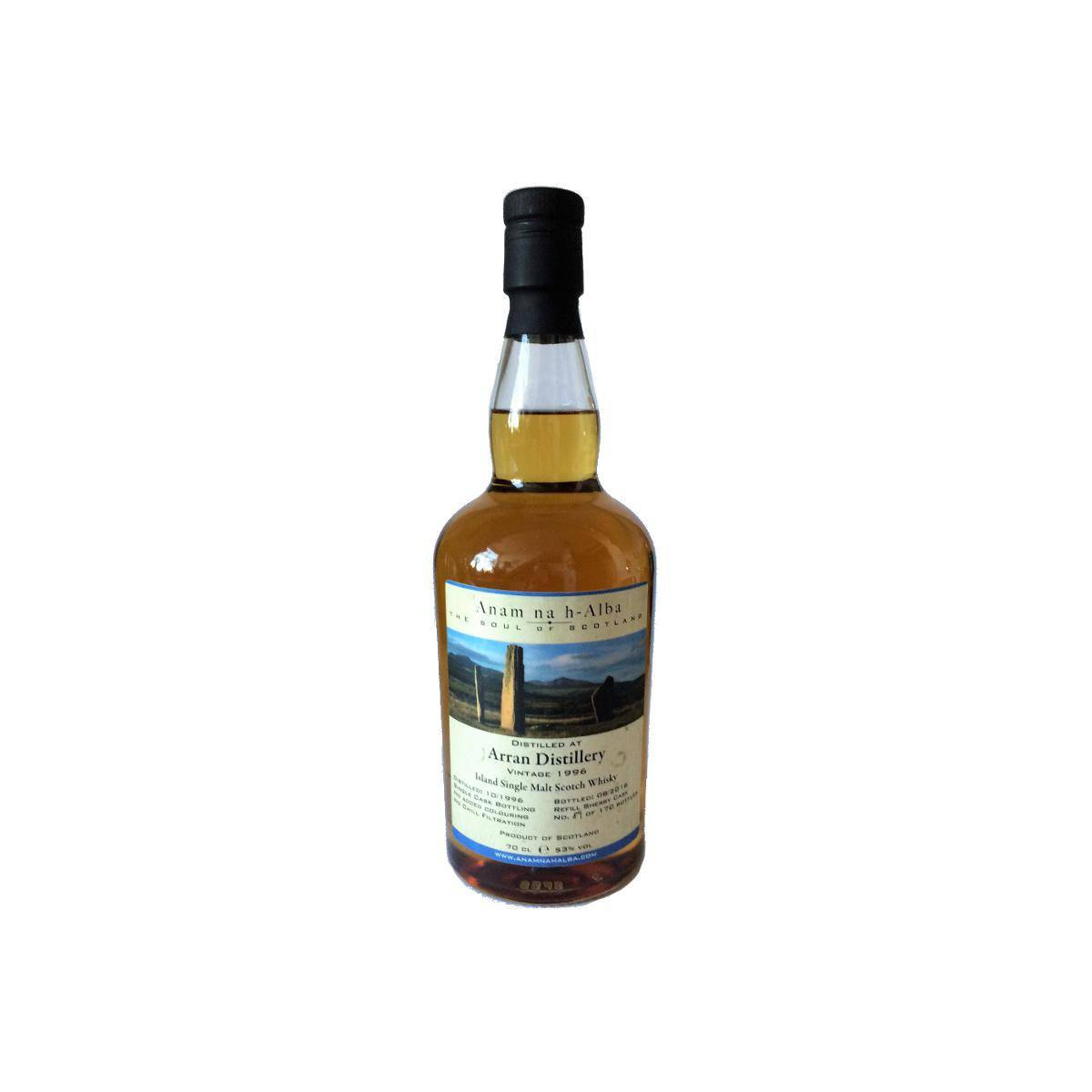 Arran 1996 19 Years Single Malt Whisky