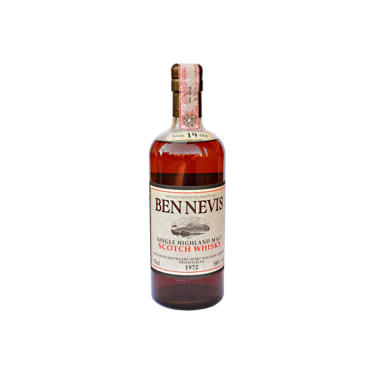 Ben Nevis 1972 19 Years Single Malt Whisky
