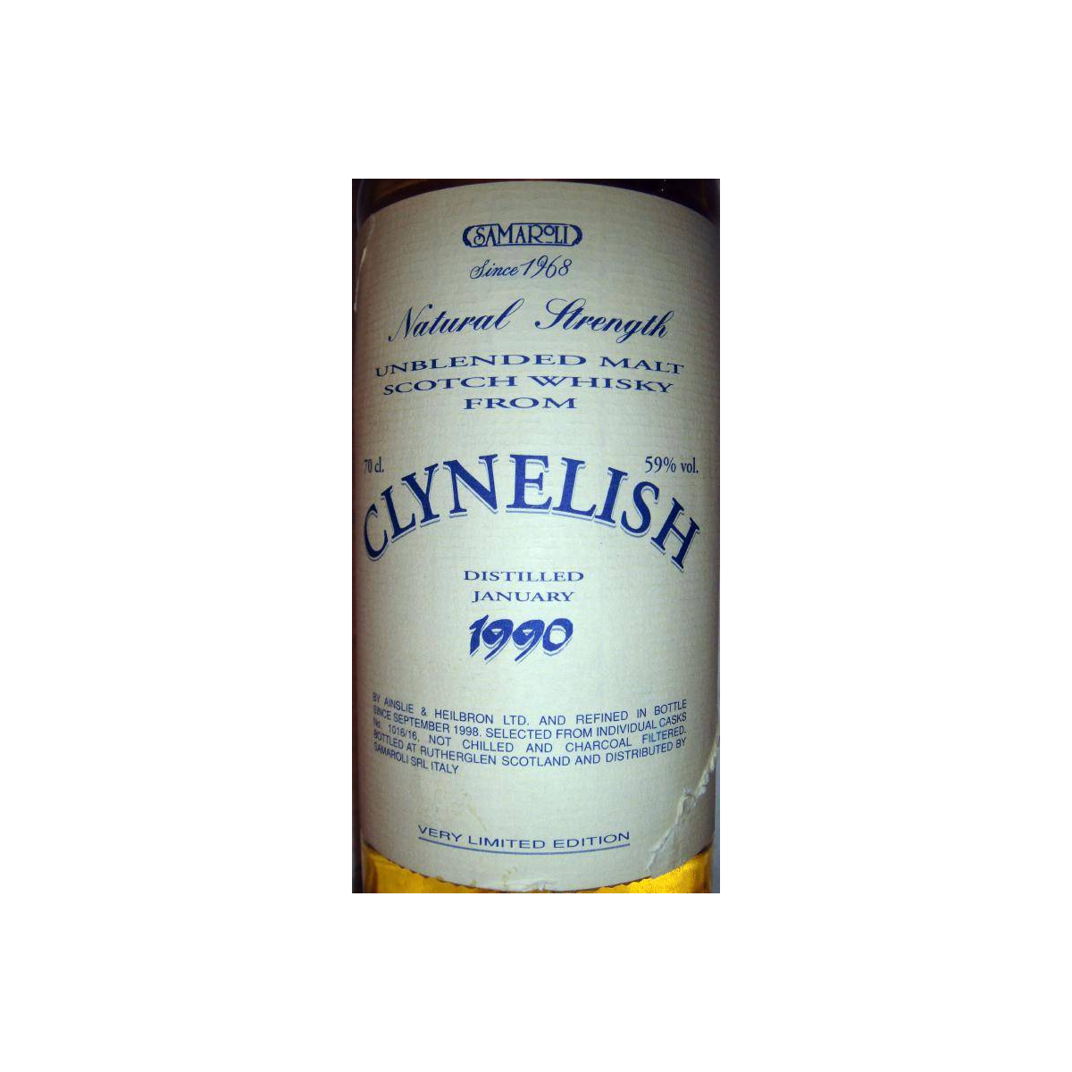 Clynelish 1990 8 Years Single Malt Whisky 3