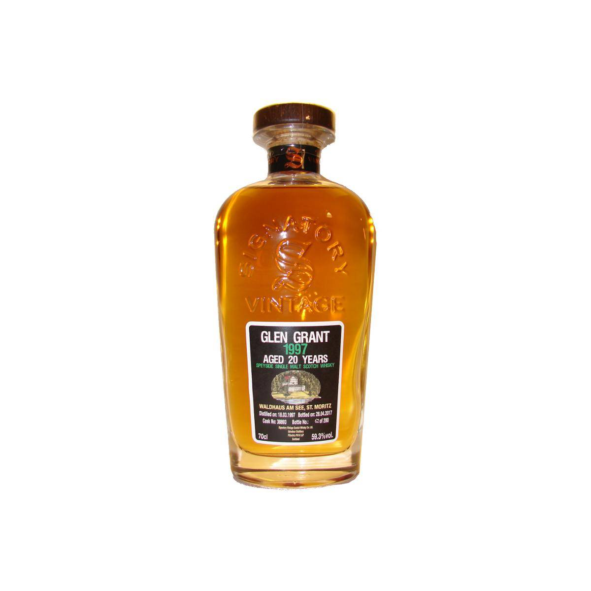 Glen Grant Cask Strength Collection 1997 20 Years Single Malt Whisky 2