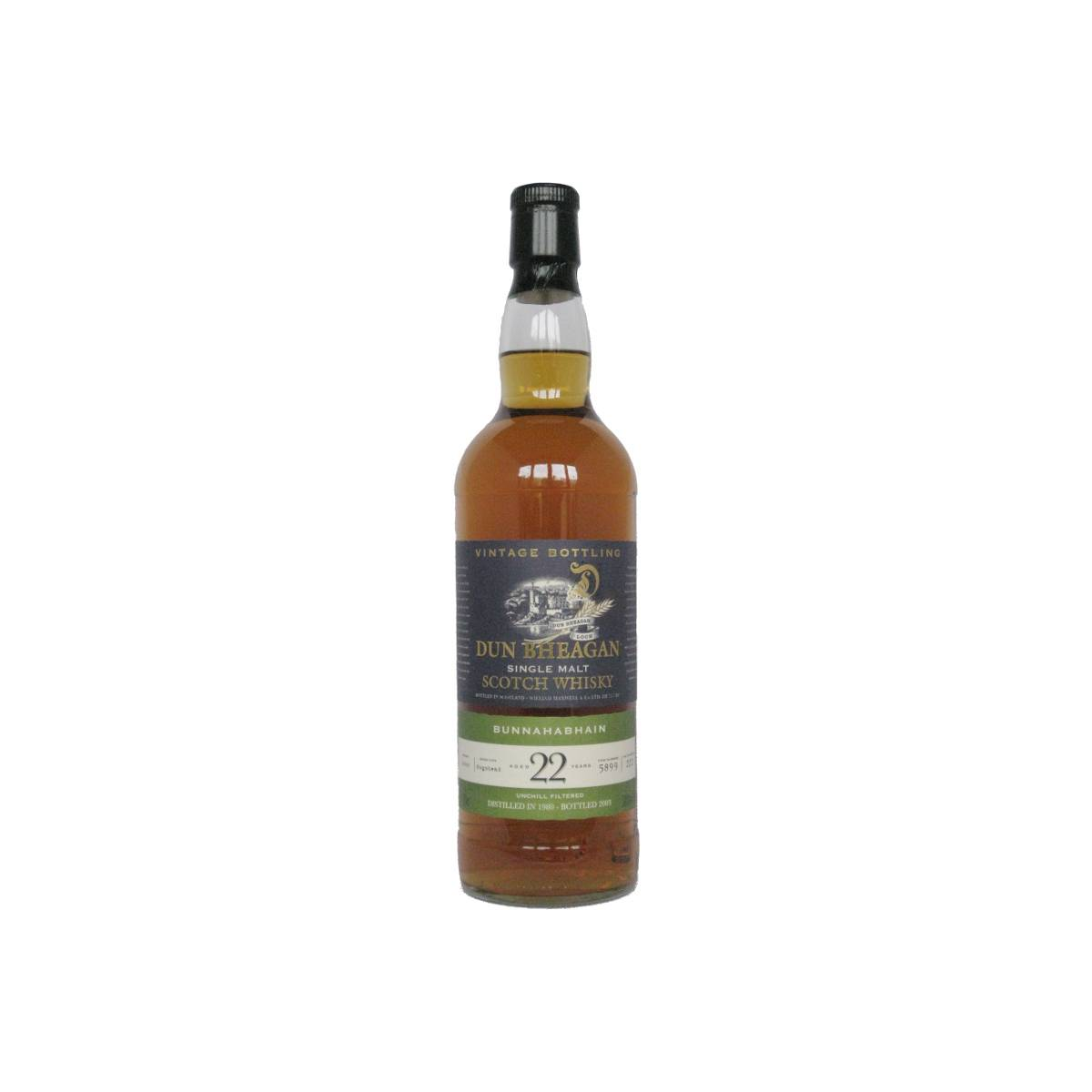 Bunnahabhain 1980 22 Years Single Malt Whisky