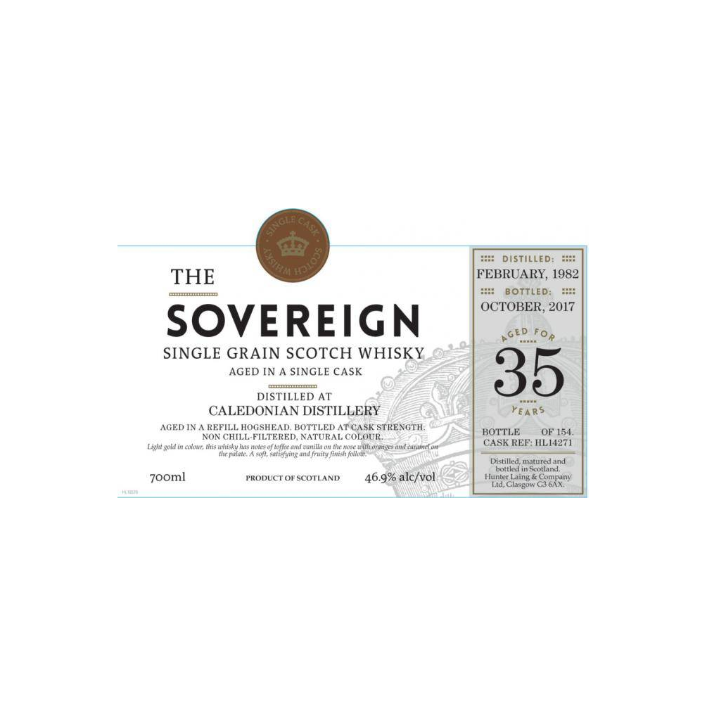 Caledonian 1982 35 Years Single Grain Whisky 3