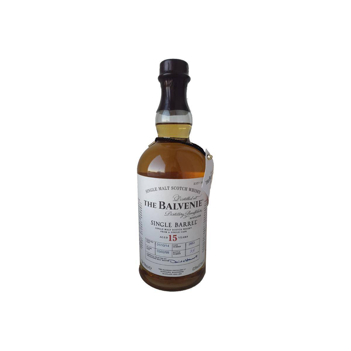 The Balvenie Single Cask 1999 15 Years Single Malt Whisky