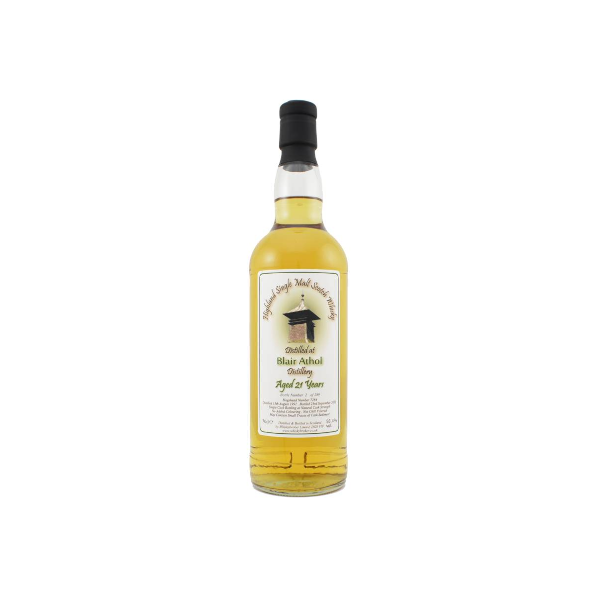 Blair Athol 1991 21 Years Single Malt Whisky