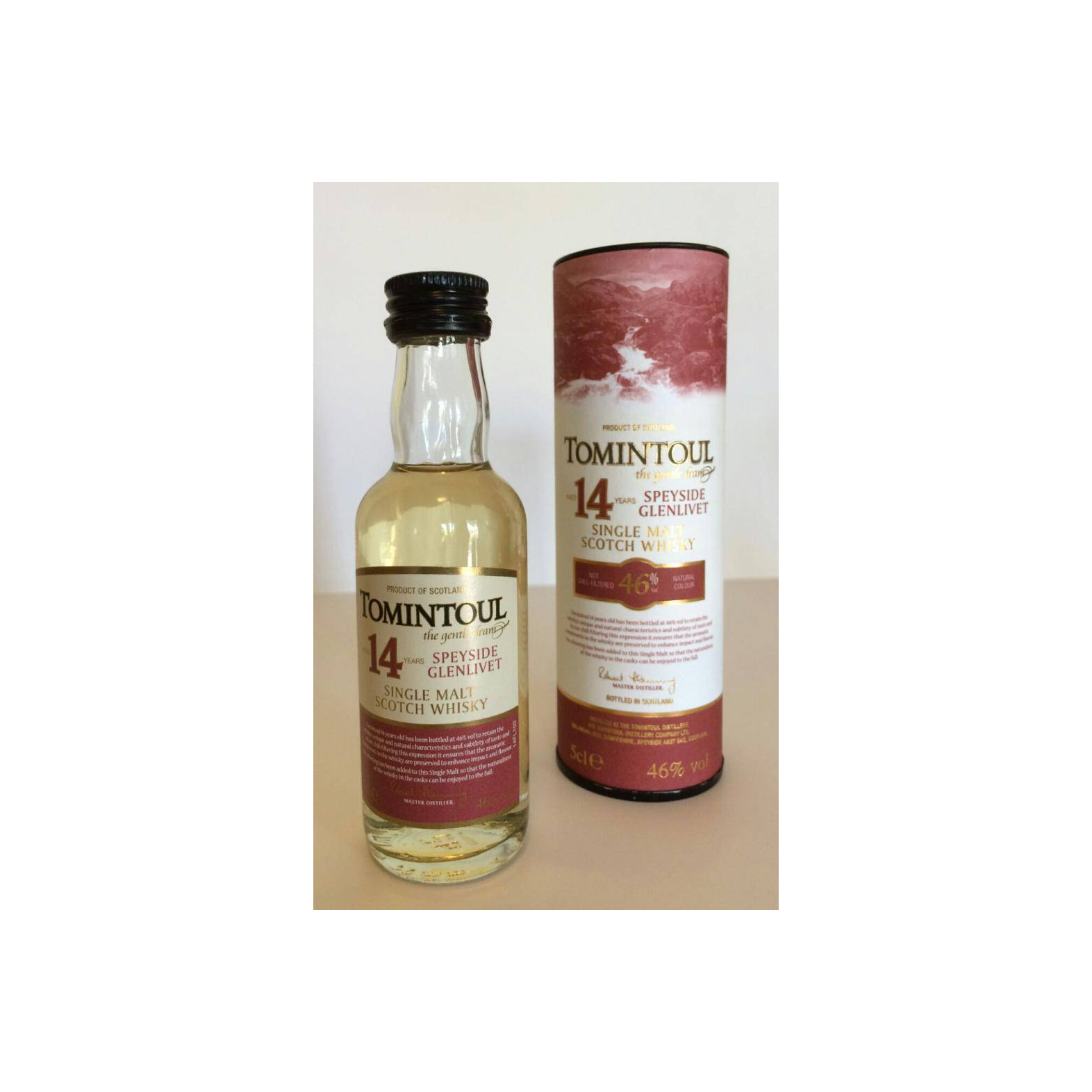 Tomintoul Miniature 14 Years Single Malt Whisky 2