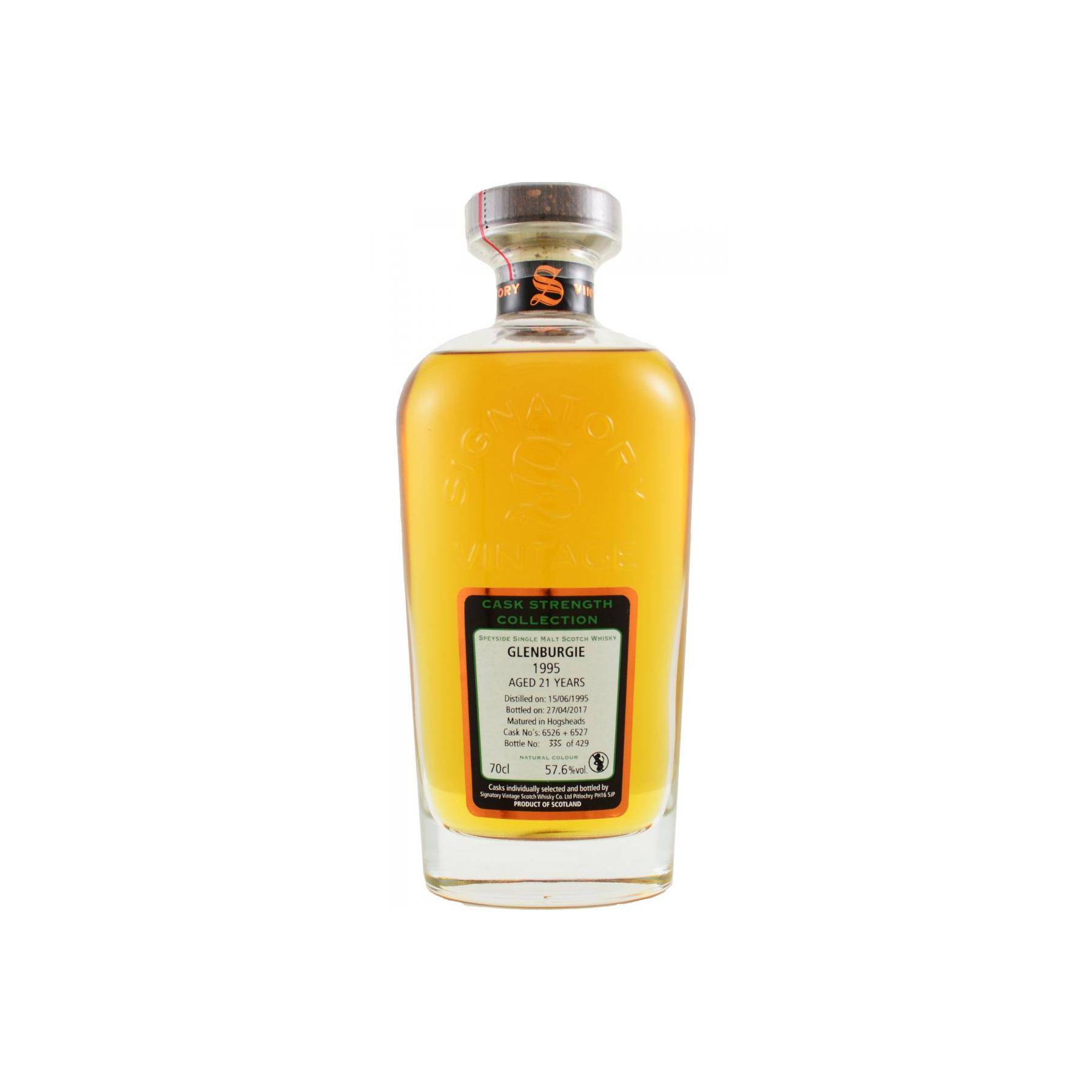 Glenburgie Cask Strength Collection 1995 21 Years Single Malt Whisky