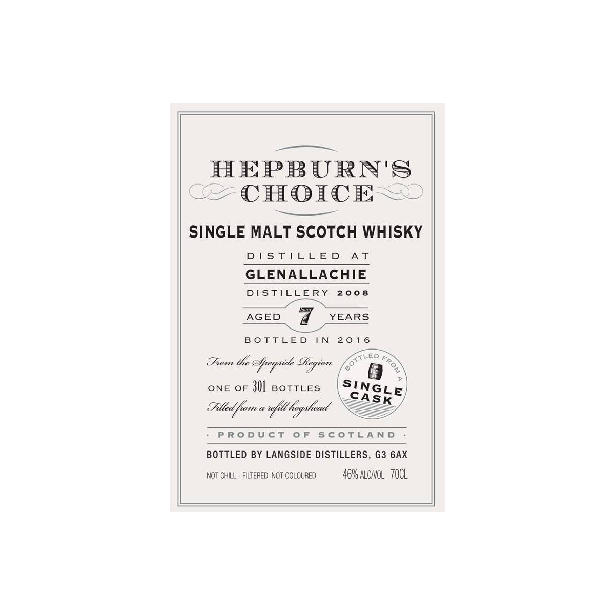 The GlenAllachie 2008 7 Years Single Malt Whisky 3