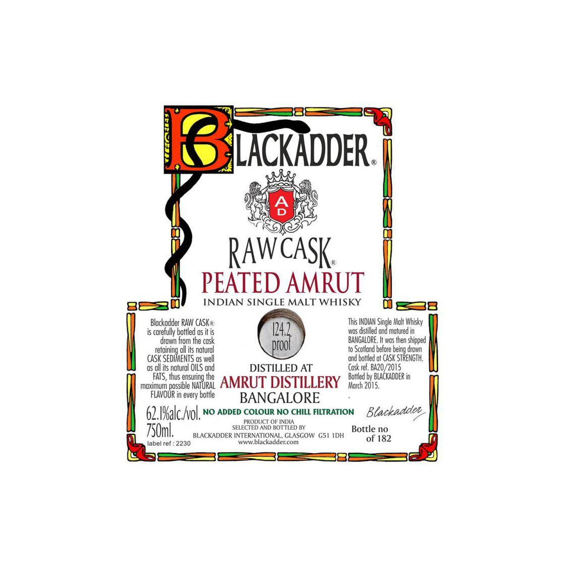 Amrut Raw Cask Single Malt Whisky