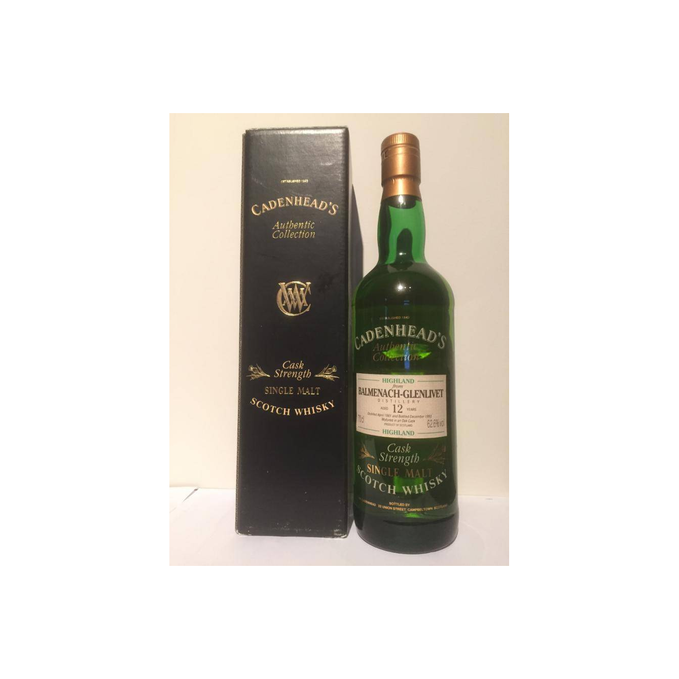 Balmenach Authentic Collection 1981 12 Years Single Malt Whisky 3