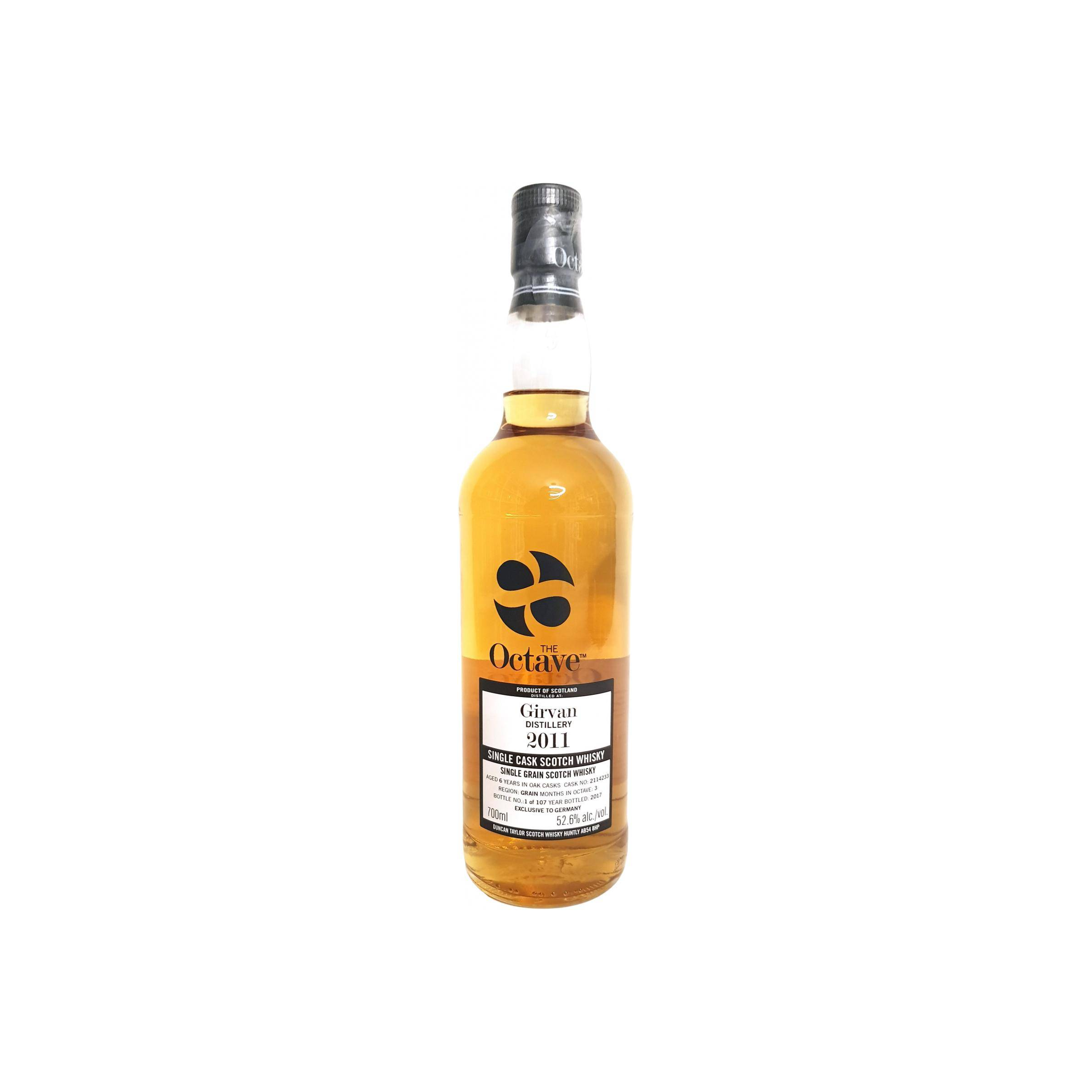 Girvan The Octave 2011 6 Years Single Grain Whisky