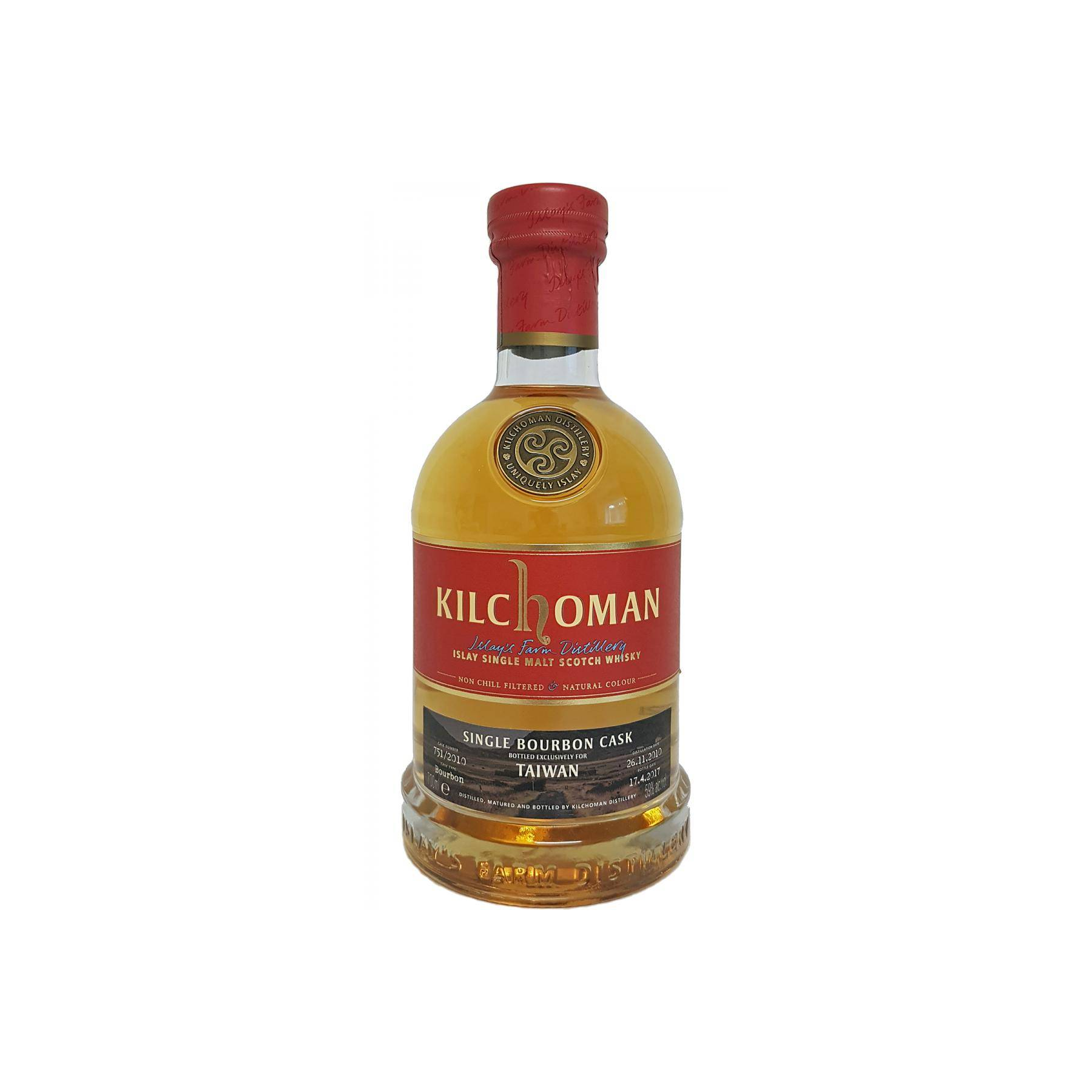 Kilchoman 2010 6 Years Single Malt Whisky