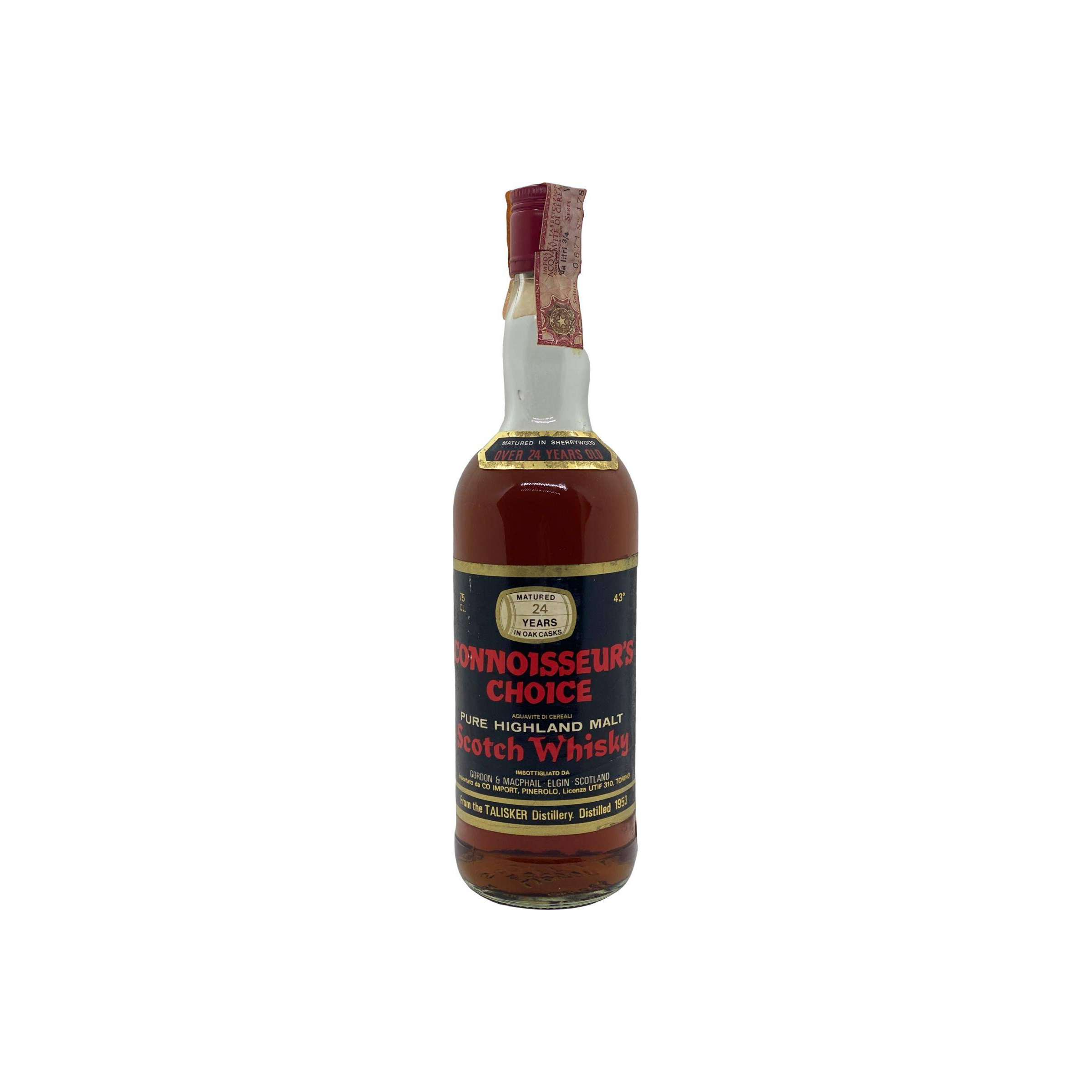 Talisker Connoisseurs Choice 1953 24 Years Single Malt Whisky