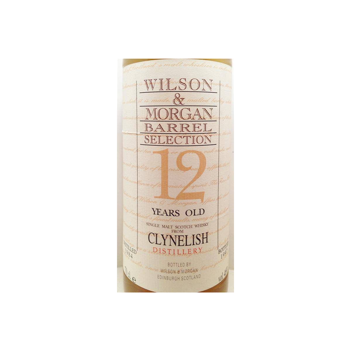 Clynelish Barrel Selection 1984 12 Years Single Malt Whisky