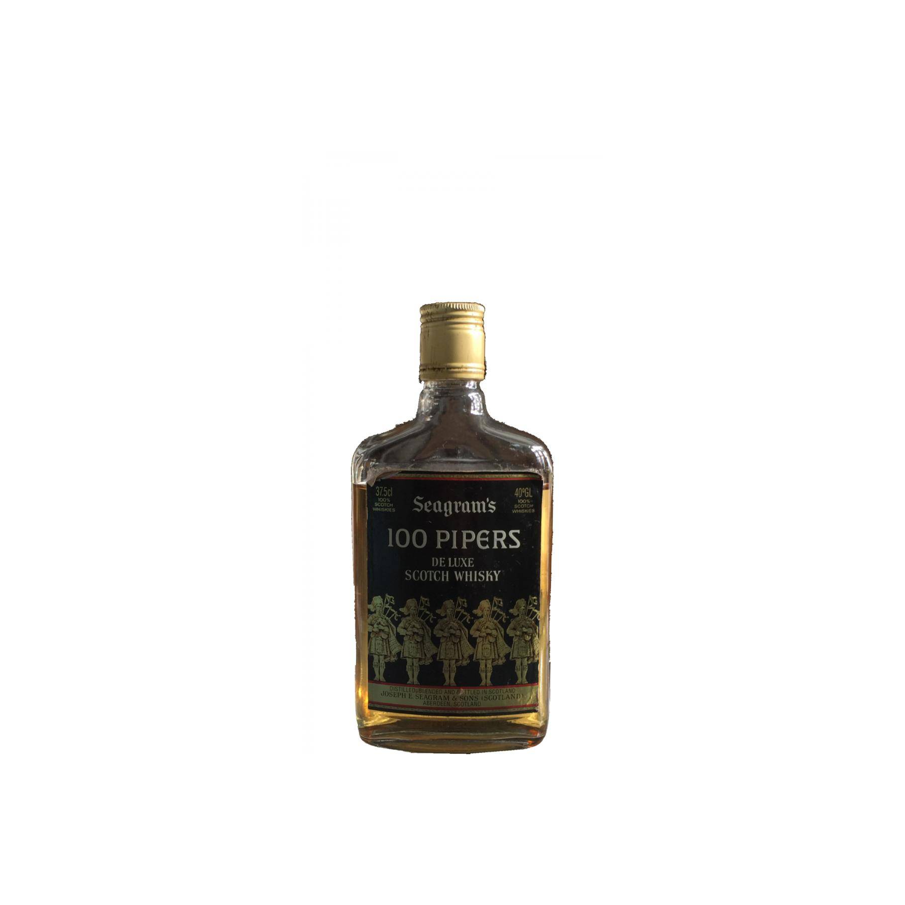 100 Pipers De Luxe Scotch Whisky