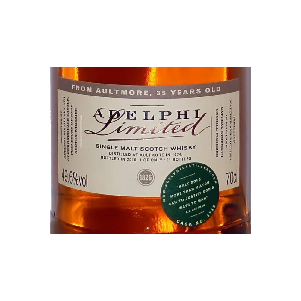 Aultmore 1974 35 Years Single Malt Whisky 2